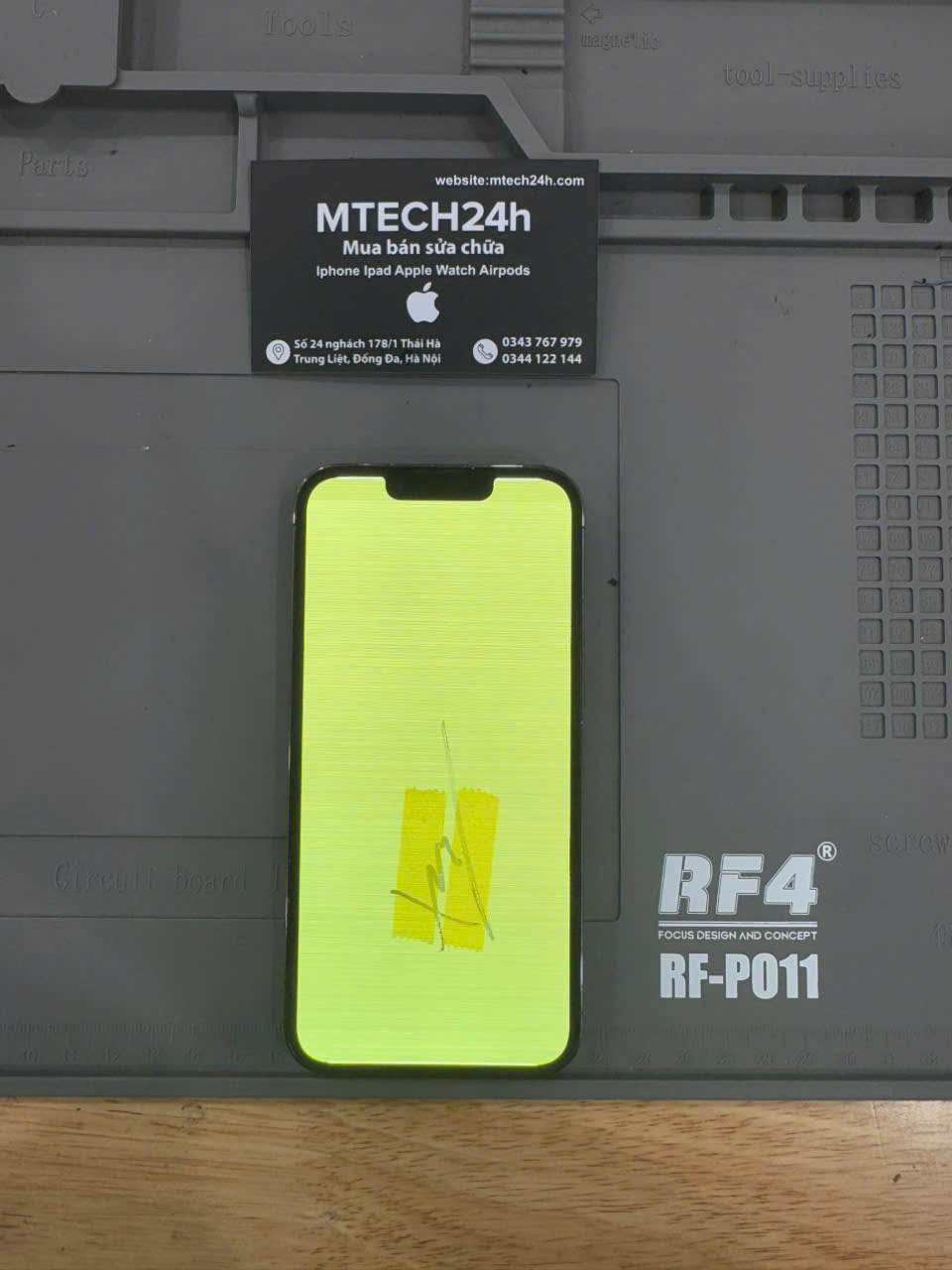 Dịch Vụ Fix Lỗi Màn Hình Xanh Trắng iPhone Không Cần Thay Màn