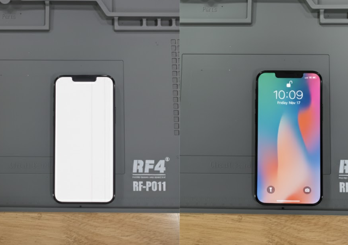 Mtech24h Hà Nội – Địa Chỉ Sửa Lỗi Trắng/Xanh Màn iPhone Lấy Ngay