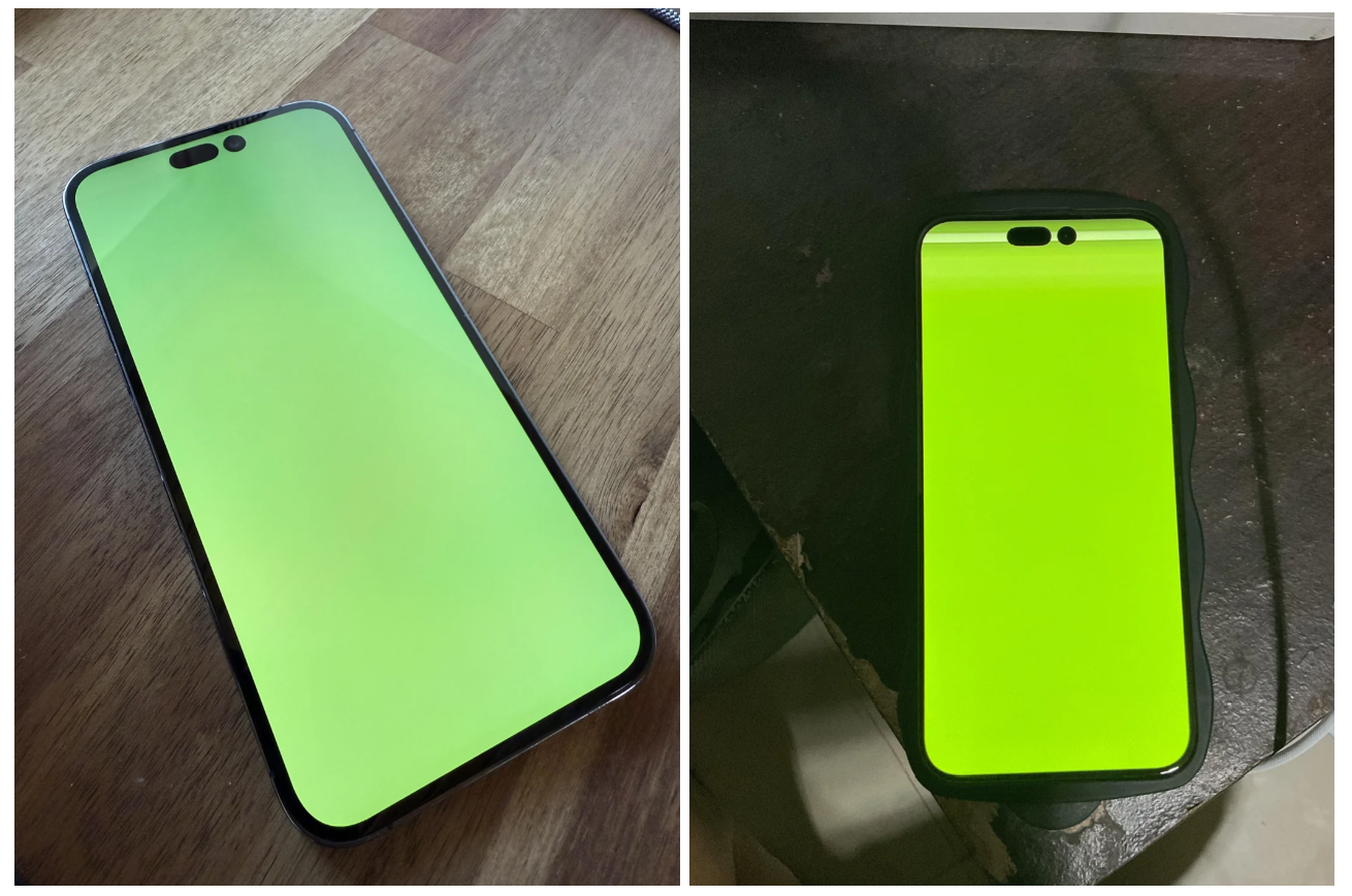 Iphone Tự Dưng Bị Màn Hình Xanh