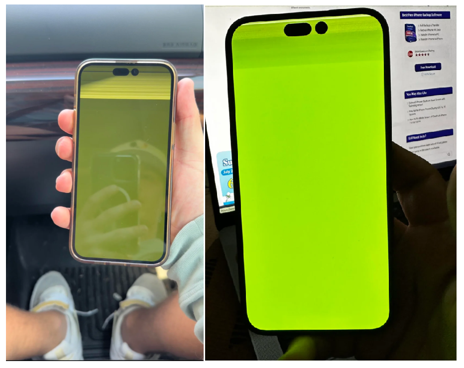 Iphone 15 Pro Max Bị Xanh Màn Hình – Sửa Hay Thay Màn Hình Tốt Hơn?