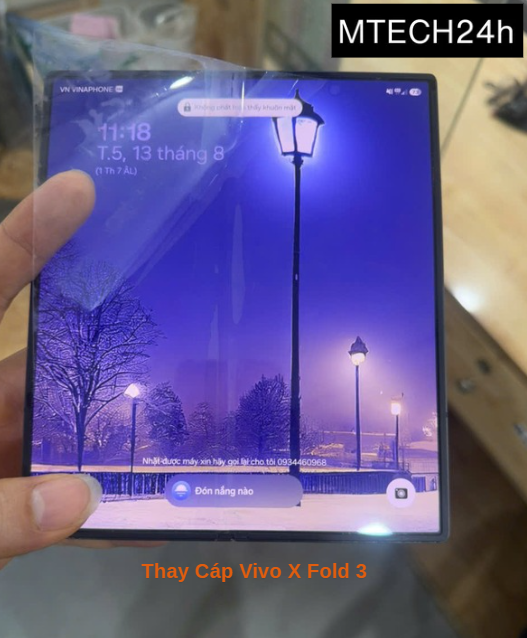 Thay Cáp Vivo X Fold 3 Giá Bao Nhiêu Tại Hà Nội ?